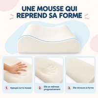 Mon premier coussin à mémoire de forme